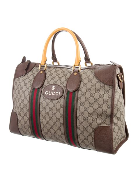 gucci yellow and blue bag|gucci overnight bags.